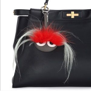 NEW Fendi • Mirror Bug Bag Charm